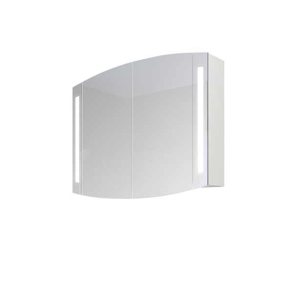 Шкаф за баня с огледало Амаро
