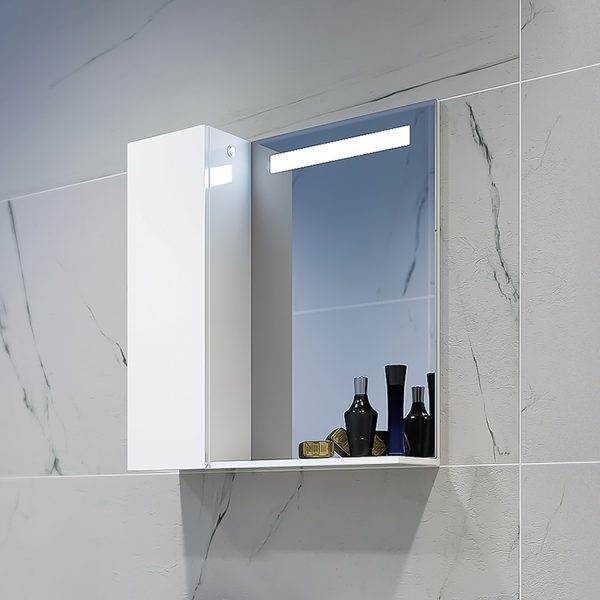 Шкаф за баня с огледало Арте интериор