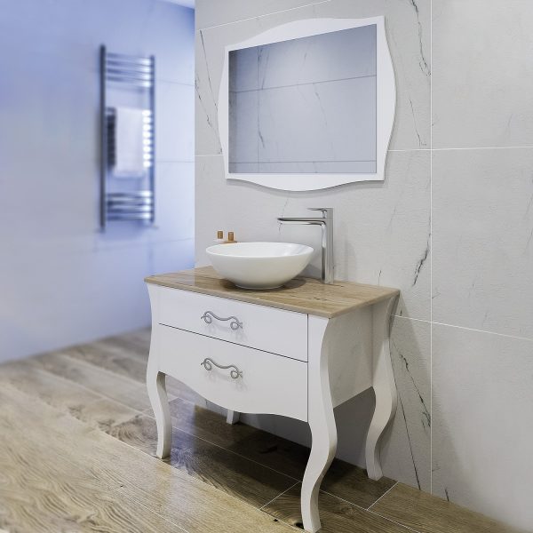 Шкаф за баня комплект Равена интериор