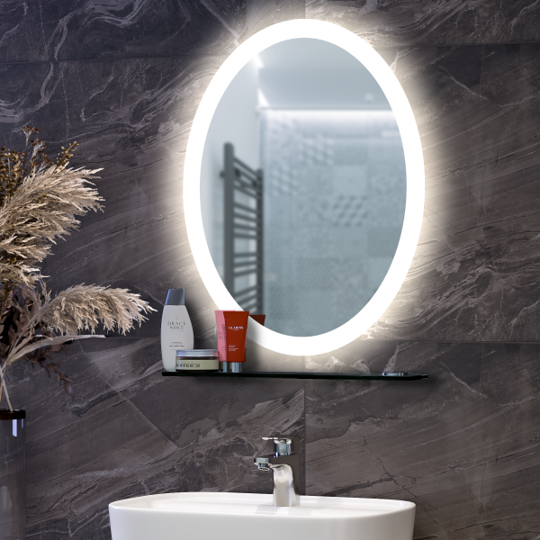Огледало за баня Карара интериор